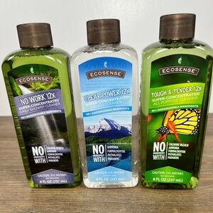 Melaleuca EcoSense 12x Super- Concentrated Non-Toxic Household Cleaners Bundle